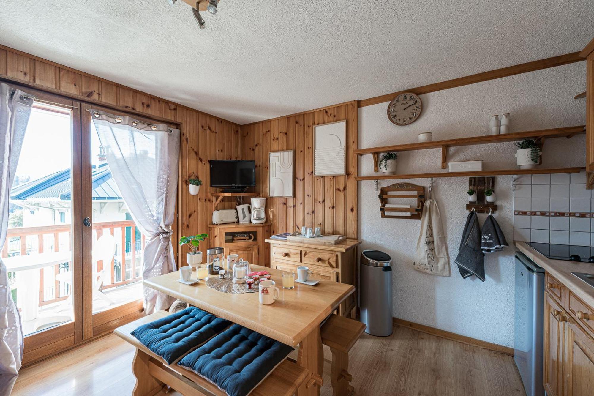 Ski Ou Thermes? Un Appt Cabine Avec Vue Magnifique Сен-Жерве-Ле-Бэн Экстерьер фото