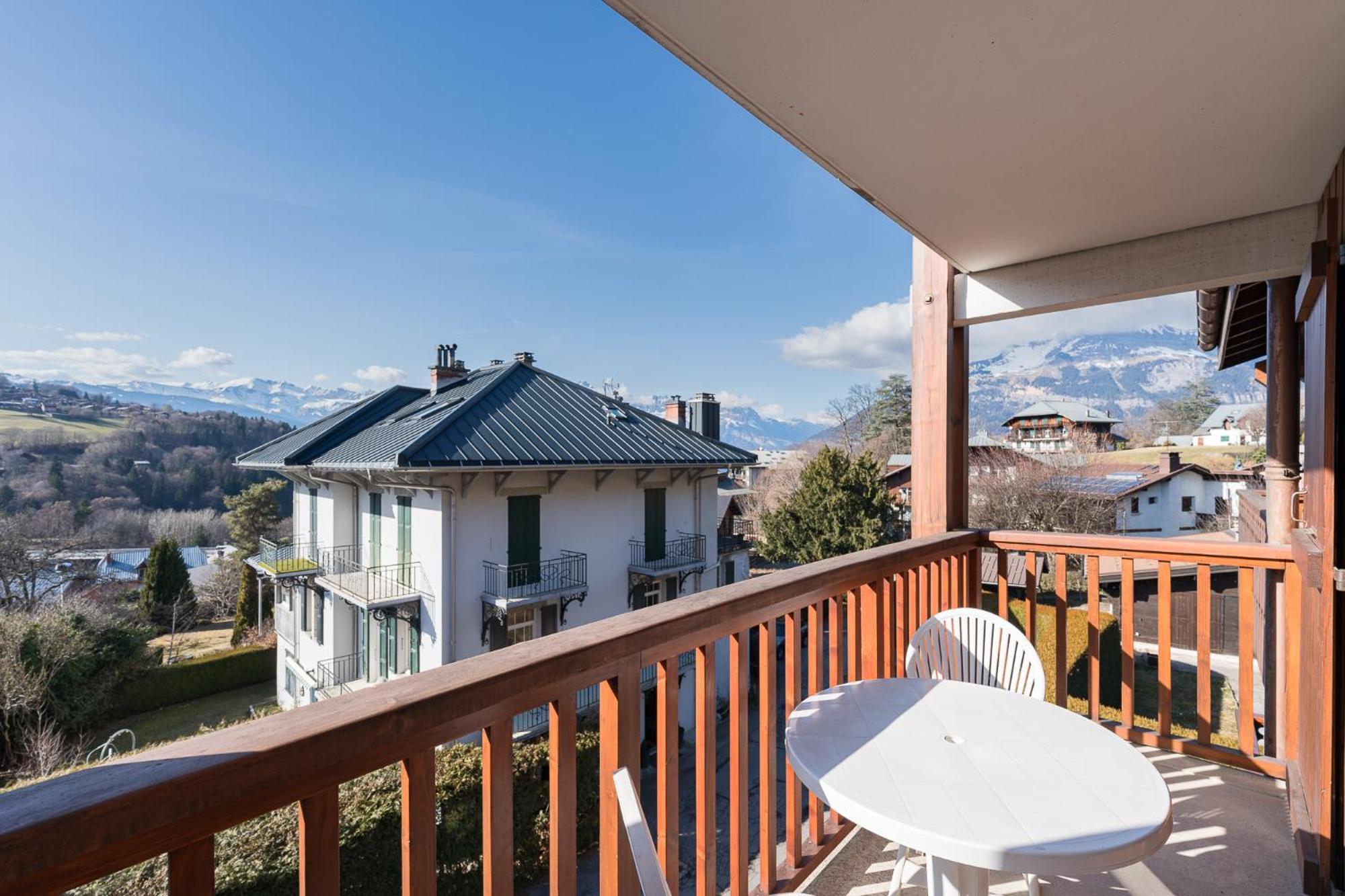 Ski Ou Thermes? Un Appt Cabine Avec Vue Magnifique Сен-Жерве-Ле-Бэн Экстерьер фото