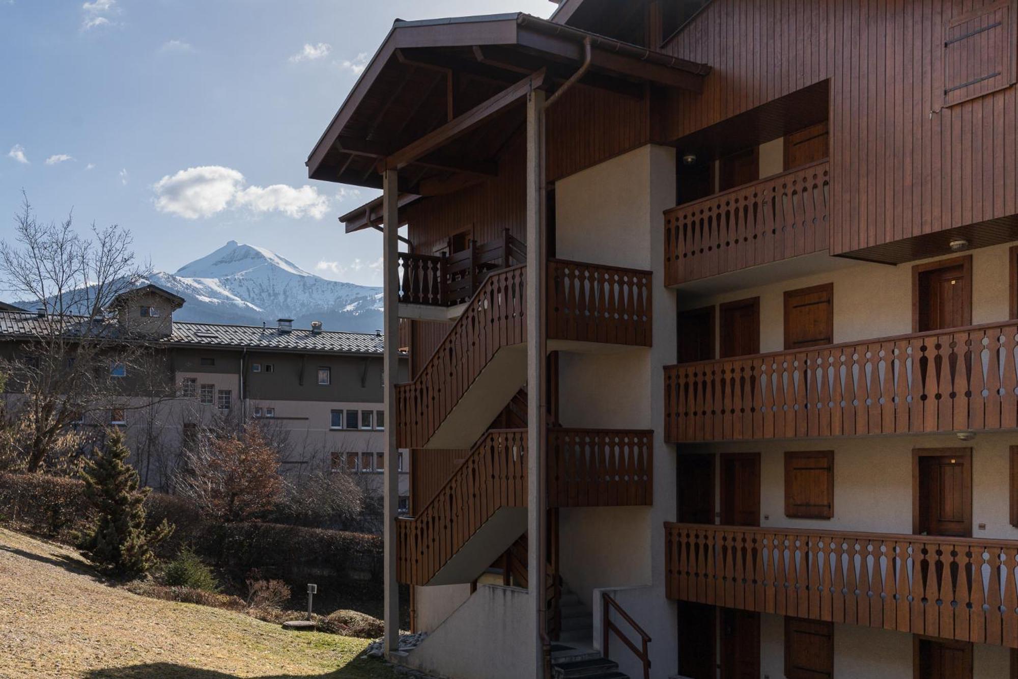 Ski Ou Thermes? Un Appt Cabine Avec Vue Magnifique Сен-Жерве-Ле-Бэн Экстерьер фото