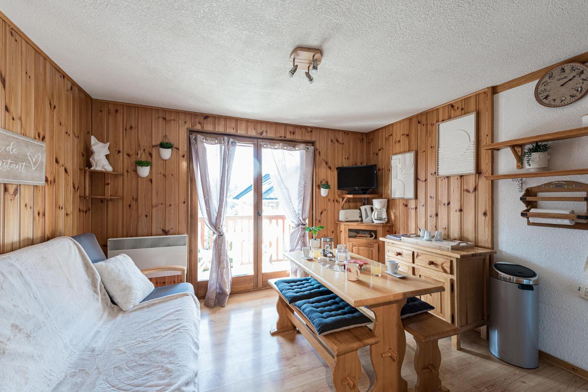Ski Ou Thermes? Un Appt Cabine Avec Vue Magnifique Сен-Жерве-Ле-Бэн Экстерьер фото