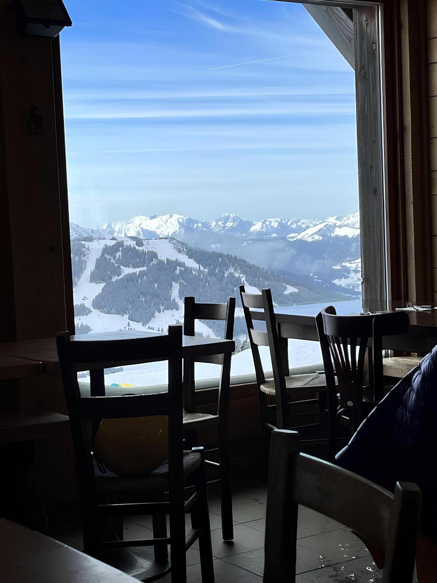 Ski Ou Thermes? Un Appt Cabine Avec Vue Magnifique Сен-Жерве-Ле-Бэн Экстерьер фото
