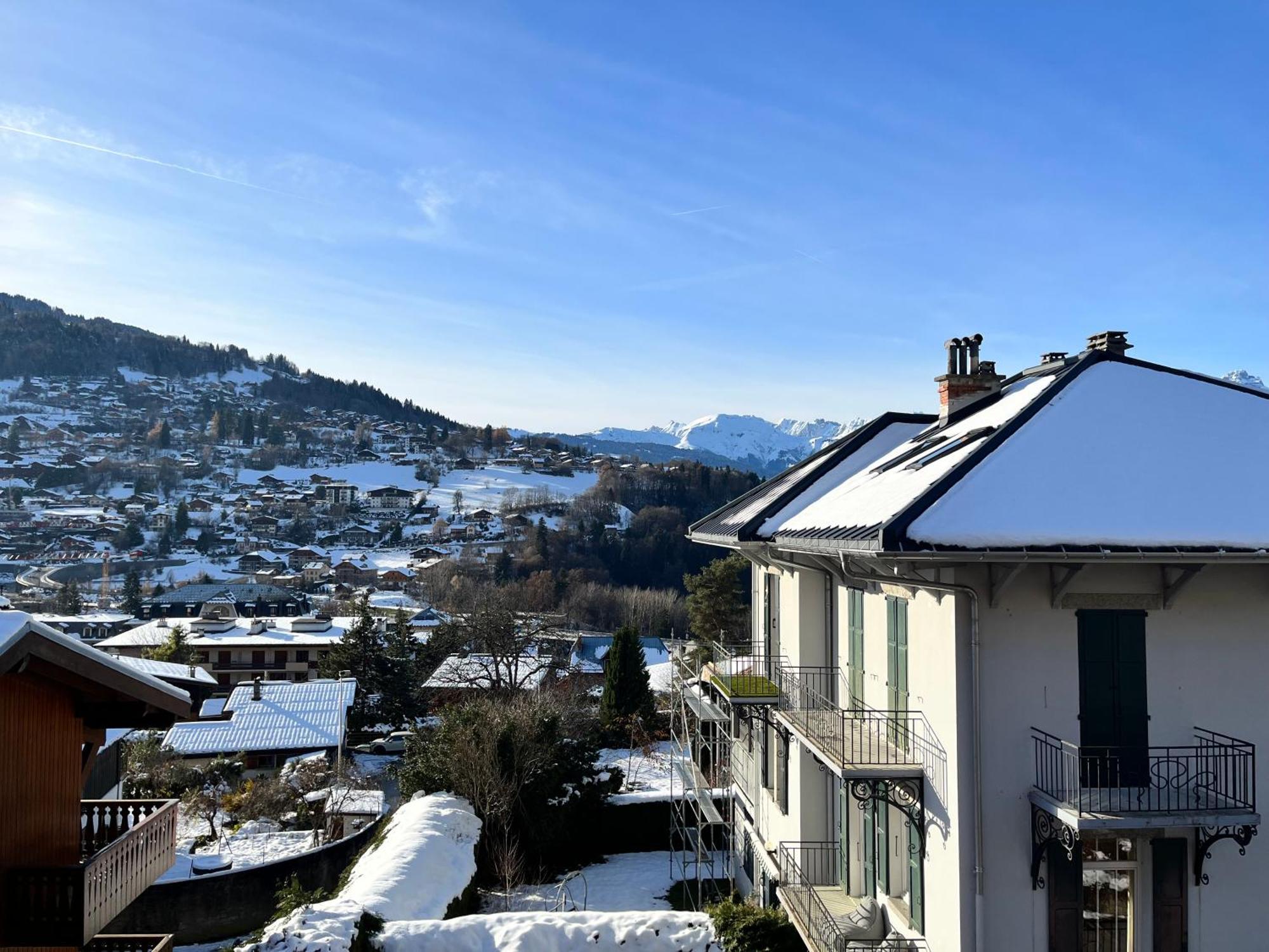 Ski Ou Thermes? Un Appt Cabine Avec Vue Magnifique Сен-Жерве-Ле-Бэн Экстерьер фото