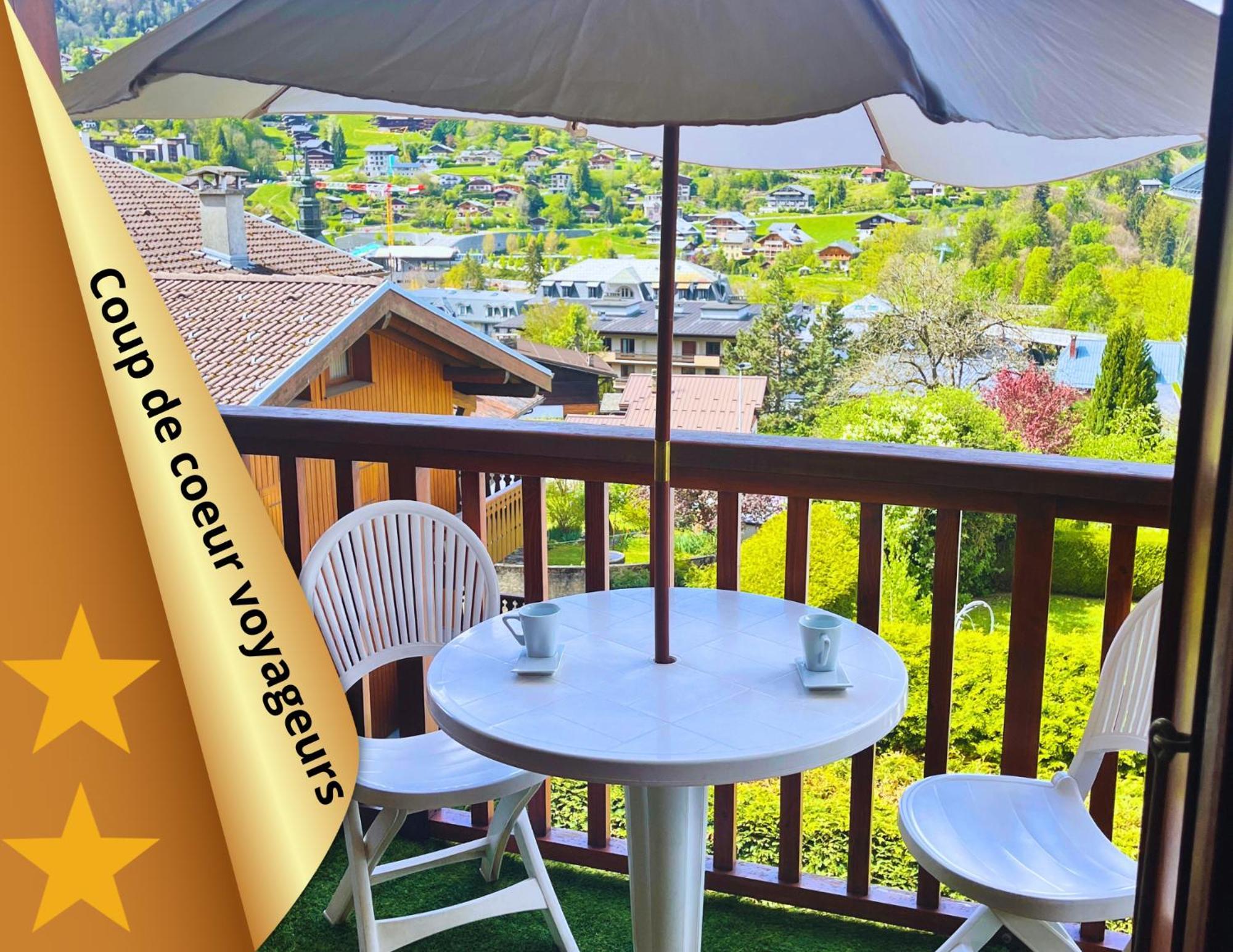 Ski Ou Thermes? Un Appt Cabine Avec Vue Magnifique Сен-Жерве-Ле-Бэн Экстерьер фото